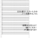 育児記録　双子　横書き